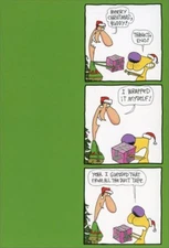 Duct Tape Funny  Humorous Nobleworks Christmas Card