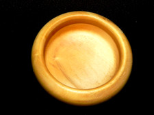 Hand Turned Box Elder Wooden Bowl,Signed