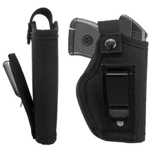 IWB Tactical Concealed Carry Tuckable Gun Holster for Micro Subcompact Pistol