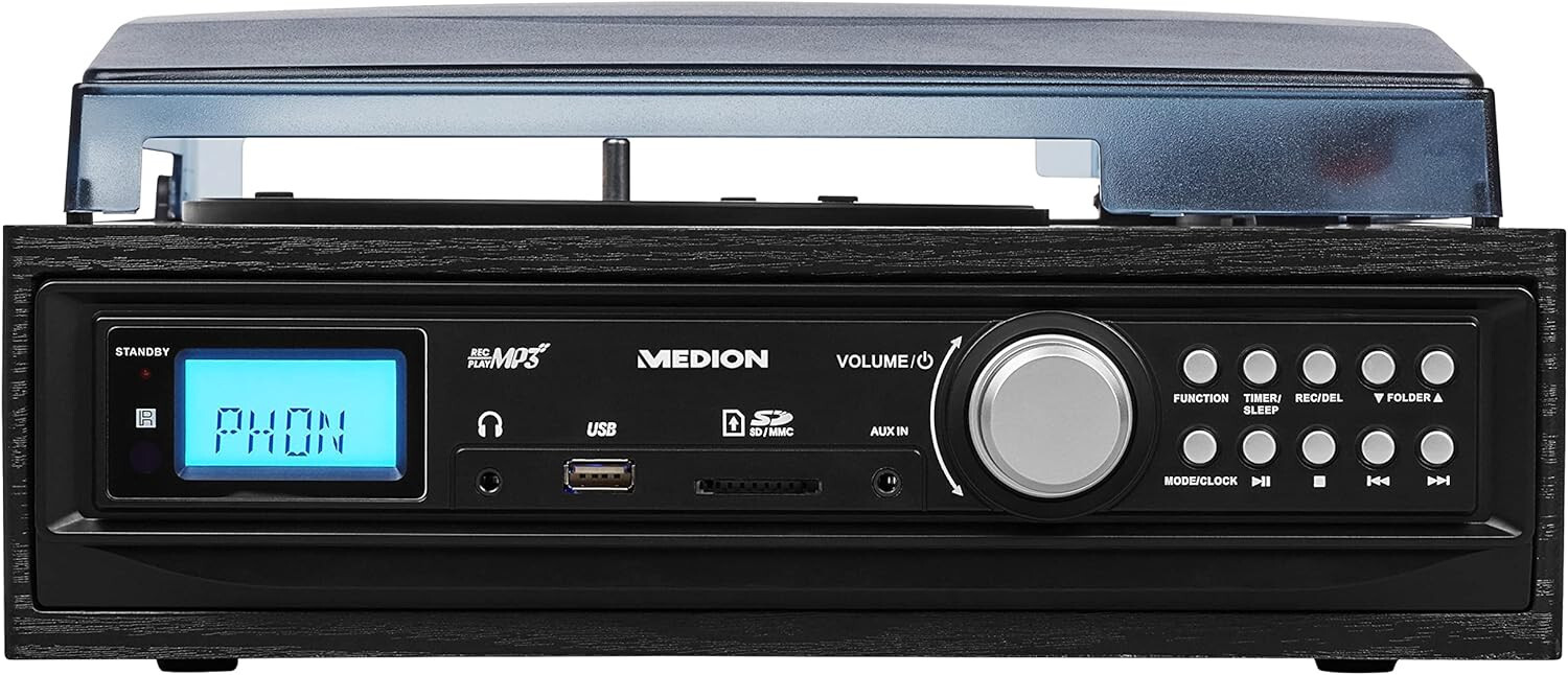 Thumbnail - Medion Md43142 Schallplatten Und Kassettendigitalisierer Mp3