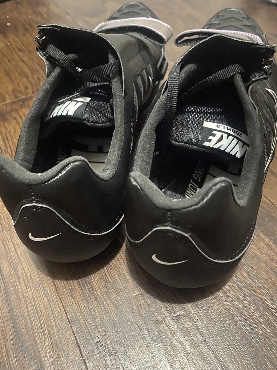 Nike Zoom LJ 4 Long Jump Track Spikes Black Purple 415339-004