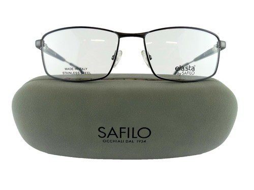 Safilo Elasta 5798 Crystal Brown 0W54 Plastic Eyeglasses  display picture 1