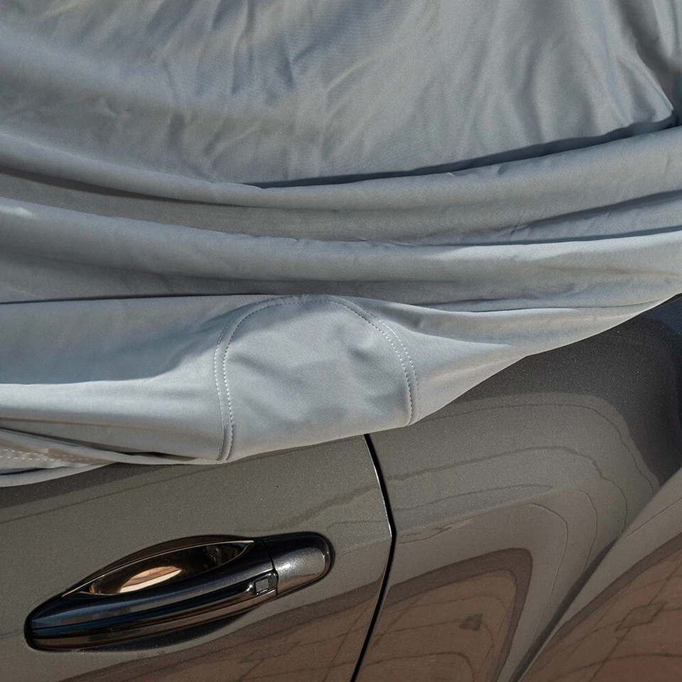 VESPA 400 OUTDOOR STRETCH CAR COVER (1957-1961) GREY 1066 - Image 4 of 4