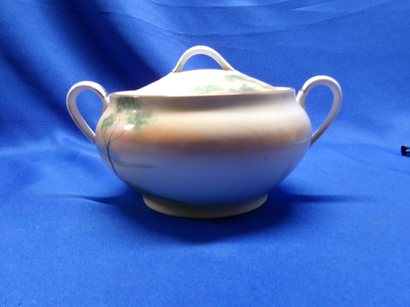 Nippon Hand painted China Bowl and Lid Early 1900s Nippon China eBay