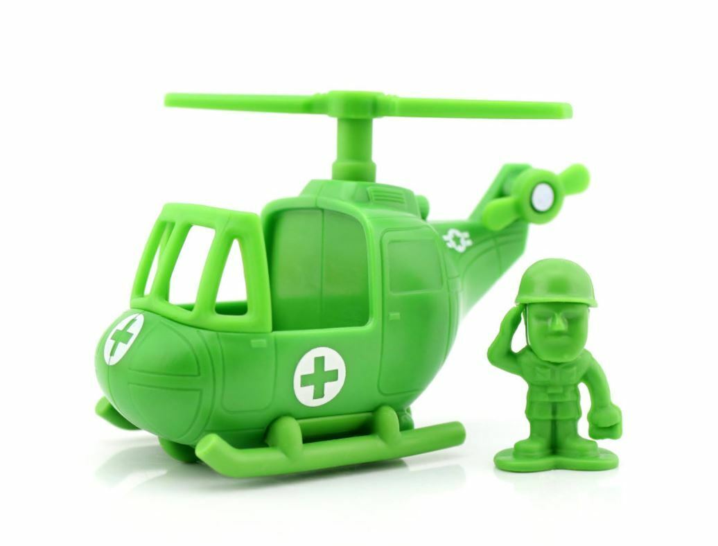 Disney Pixar Toy Story Minis - Green Sarge & Helicopter Disney Pixar Toy Story Minis - Green Sarge & Helicopter