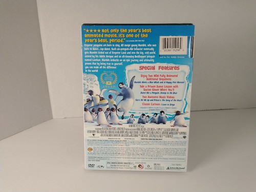 Happy Feet (DVD, 2006) NEW SEALED Elijah Wood Robin Williams NEW SEALED - Imagen 2 de 4