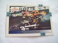 DALE EARNHARDT SR. & RUSTY WALLACE 1994 MAXX #335 WINSTON SELECT TANGLE & CRASH