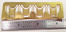 Inclined Stairs  scale?  Photo Etch Details Brass  Small of 3 sizes  Made in USA