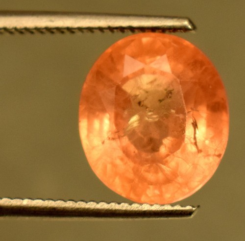 Orange Padparadscha Sapphire 4.20 Ct Certificate Oval Cut Loose Gemstone - Picture 4 of 5
