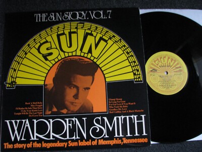 Warren Smith-The Sun Story Vol.7 LP-1977 Sweden-Sun Records-SPO 132
