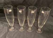 Set Of 4 Pilsner Beer Glasses