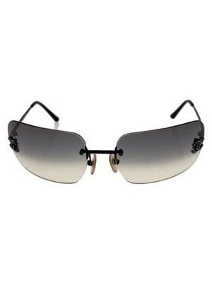 Authentic CHANEL sunglasses 4017-D frameless y2k vintage coco mark 