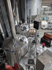 Premier Stainless 20 Barrel Steam Jacketed 2 Vessel Brewhouse Very Little Use