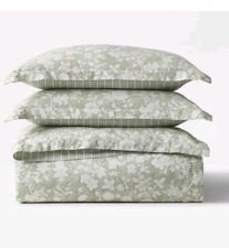 Lauren Ralph Lauren Heather Green Reversible 3-Pc. King Comforter Set 430 New