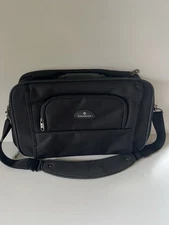 Samsonite Carry On Overnight Weekend Shoulder Bag Briefcase Style Black