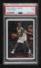 2003-04 Topps Chrome Chris Bosh #114 PSA 7 HOF 0nr3