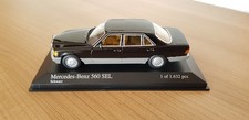 1:43 Minichamps Mercedes-Benz 560 SEL 1989 nero scatola originale limitata come nuovo. 