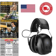 Modern Bluetooth Earmuffs with Noise Isolation and Hands Free Calling Capability