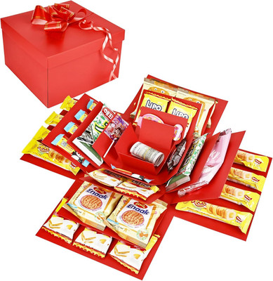 Überraschung Box, 5-lagige Kreative Geschenkbox Explosionsbox, DIY Handgemachte 