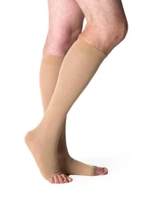 Sigvaris Select Comfort  Knee-High Compression Hose 30-40mmHg, Size SS, Beige