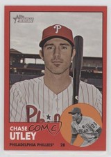 2012 Topps Heritage Chase Utley (Target Red) #221 i6j