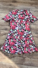 Gourgeous Floral Vintage Warehouse Dress Size 12 . Retro Styling