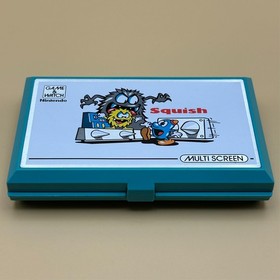 Nintendo Game & Watch SQUISH MG-61 1986 Near Mint