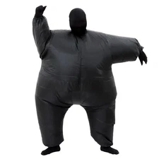Black Inflatable Costume Full Body Suit Halloween Christmas Costumes Fancy Dr...