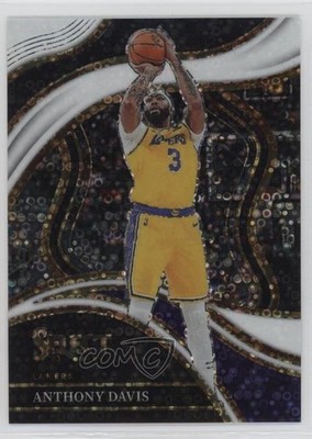 2023-24 Panini Select Courtside White Disco Prizm /75 Anthony Davis #220 1ek2