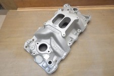 Edelbrock 7101 Performer Rpm Intake Manifold Aluminum Small Block Chevy Holley