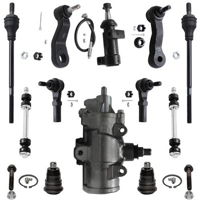 Front Ball Joints Sway Bars Tie Rods for 2007-2017 Chevrolet Express 2500