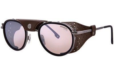 Carrera C-Sport 05/S R81 Sunglasses Men's Matte Ruthenium/Silver Mirror 52mm