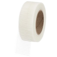 2 Inch x 164 Feet Fiberglass Adhesive Drywall Repair Mesh Tape 8 Mesh White