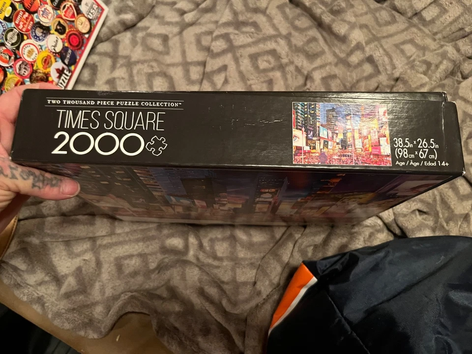 Times Square New York City Jigsaw Puzzle 2000 piece Buffalo Games Brand NEW USA! - Image 3 of 4