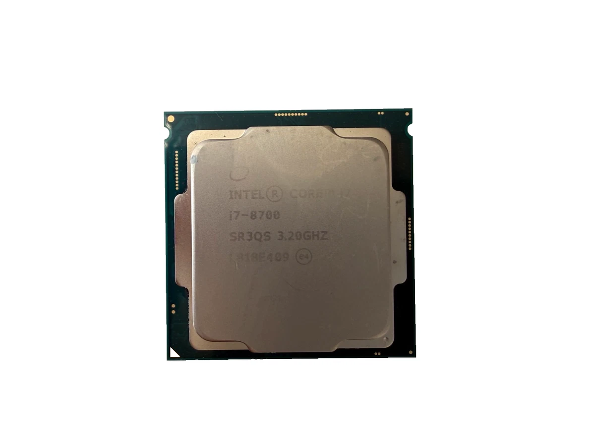 Intel Computer Processors (CPUs Intel Core i7-8700 Processor Model