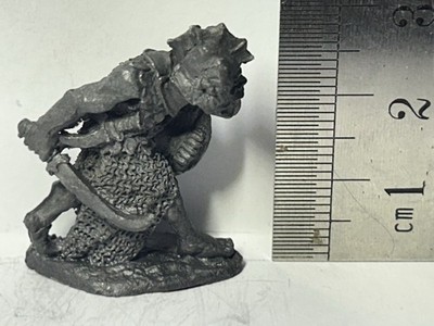 Games Workshop Citadel C15 Armoured Orc Advancing Sword Shield Orcs Fantasy 1983