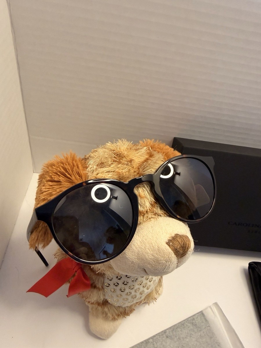 Carolina Lemke Berlin Paco Demi Round Sunglasses Tortoise  display picture 2