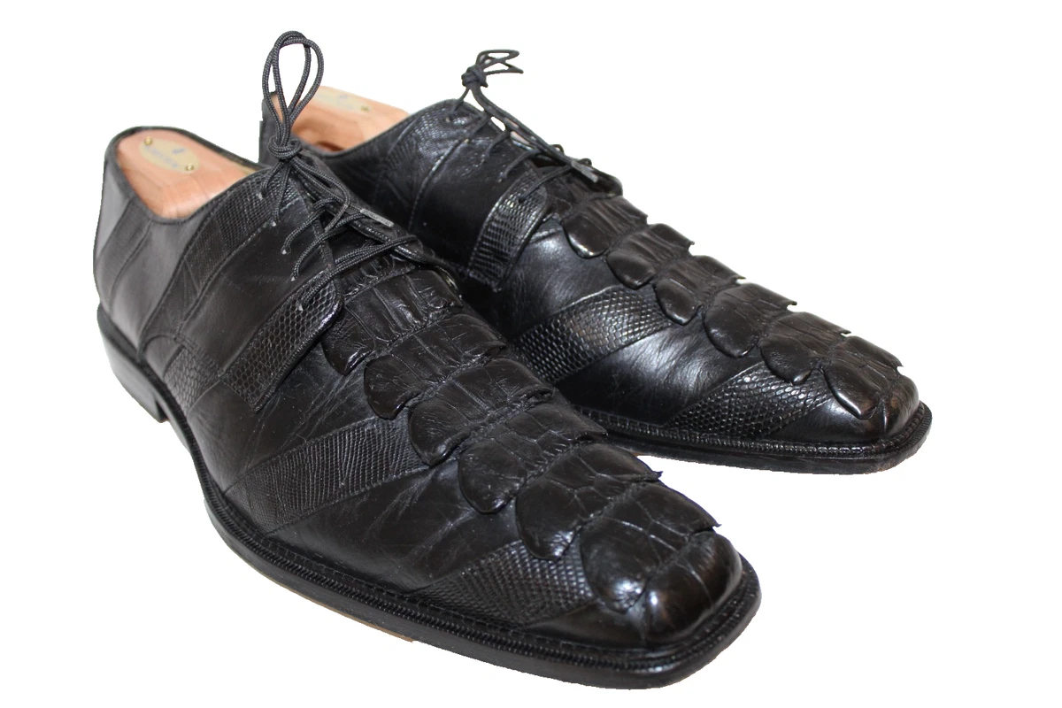 BELVEDERE STUDIO Mens Leather Newcastle Loafer Made in Brazil Size 13 Black Nero - Black – Belvedere Shoes main image 4