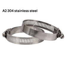 Pipe Screw Clip Small Worm Drive Metal Hose Band Clamp Steel Stainless 6 - 165mm