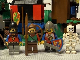 LEGO System Castle Dark Forest Fortress 6079 In 1996 Used Retired As Is