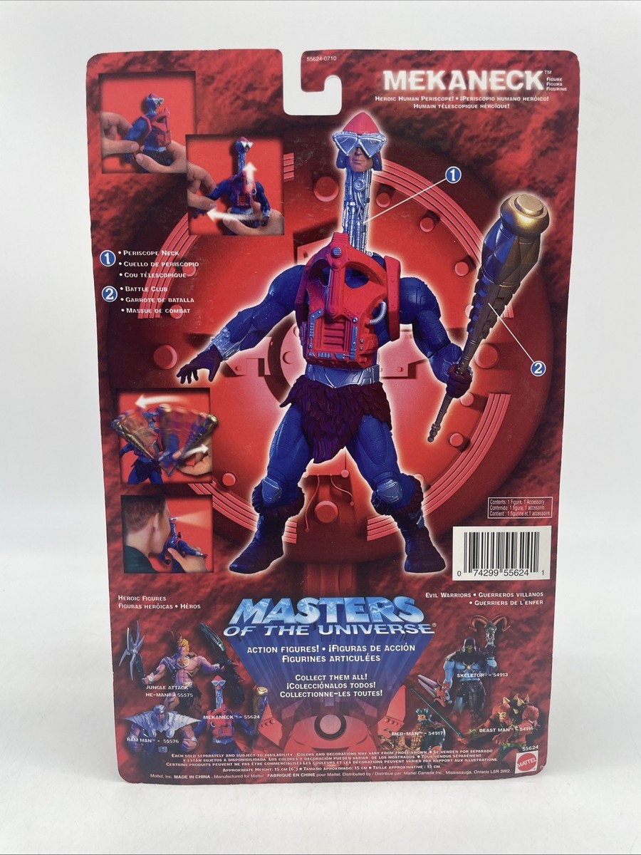 Masters Of The Universe Mekaneck Action Figure 2002 Mattel New! | eBay