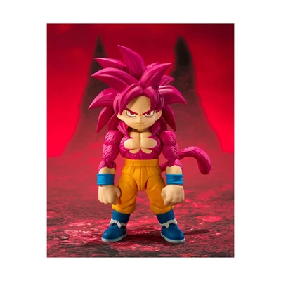 Tamashii Nations - Dragon Ball Daima - SUPER SAIYAN 4 SON GOKU MINI - SHF SHFigu - Photo 1/4