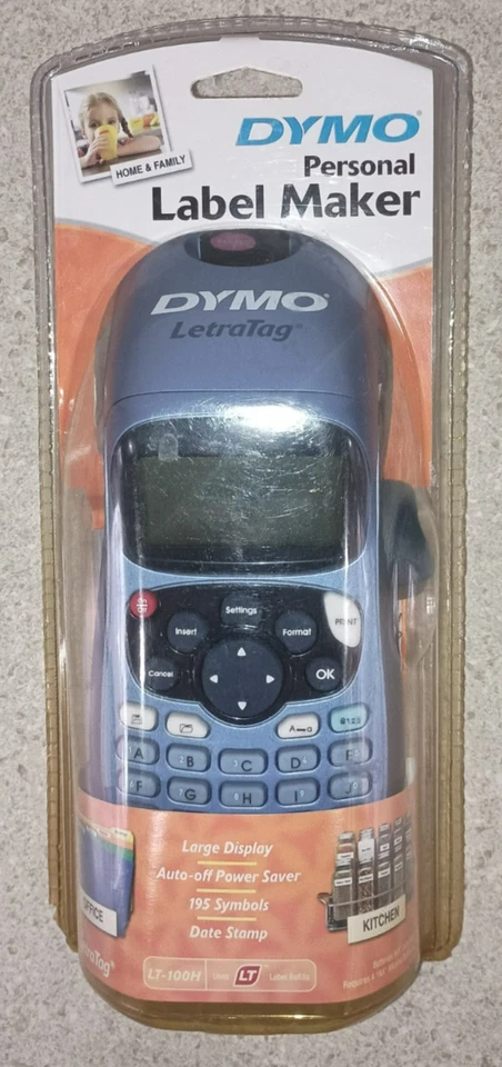 Dymo Letra Etiqueta Fabricante de Etiquetas Personales Nuevo Antiguo Stock Sellado ¡Envío Gratis! Foto 3 de 4