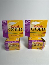 Kodak Gold 200 Color Film 24 Exp. Sealed Boxes Expired - 2
