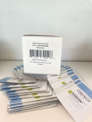 Obagi Hydrating  Cream 40x2 ml each satch  ( total 80ml )SAVE TRAVEL  40 Patches