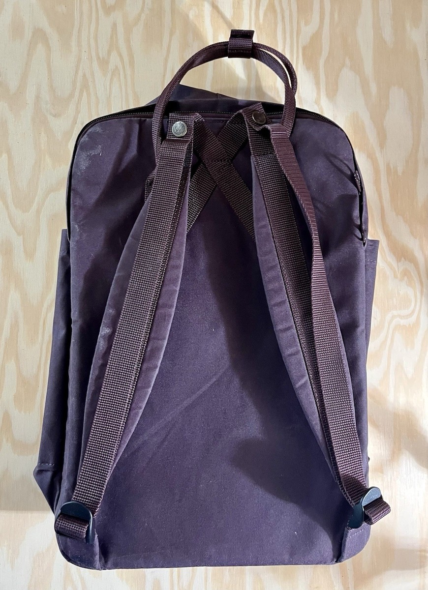 Fjallraven Kanken 17 Inch Laptop Backpack Blackberry Purple | eBay