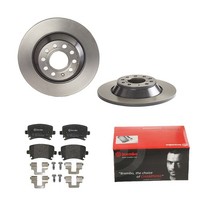 Brembo Bremsscheiben Ø302MM + BremsbelÄGe Hinten FÜR Audi A6 C6 Skoda VW Seat
