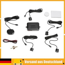 Rückfahrwarner Auto 4 Sensoren Universal Rückfahrwarner Schwarz Auto Nachrüsten
