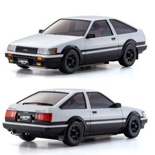 Kyosho MZP473WBK Toyota Corolla Levin AE86 WhiteBlack Auto Scale Body Mini Z AWD
