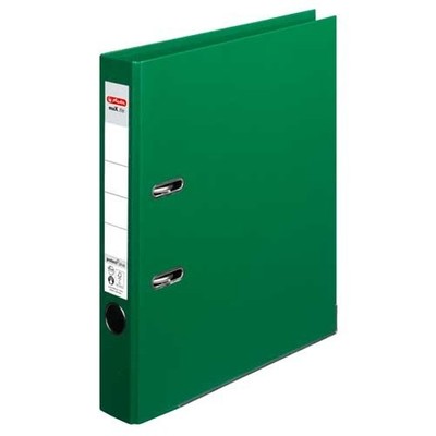 HERLITZ ORDNER MAX.FILE PROTECT VOLL PP COLOR A4 5 CM BREIT GRÜN NEU